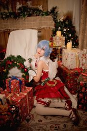 [Ảnh COSER của người nổi tiếng trên Internet] Huaqi Hana - Christmas Rem