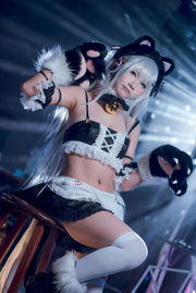 [COS คนดังทางอินเทอร์เน็ต] มันเป็นลูกหมีหรือเปล่า - Azur Lane Harman