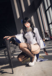 【コスプレ写真】アニメブロガーMoneyLengLeng-95スタイルの翡翠絶妙-黒ダムメイド