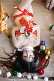 La plus belle école de Hua Kong Yihong "Beauty Christmas Girl" [TGOD Push Goddess]