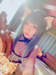 [COS Welfare] Weibo Girl Paper Cream Moon Shimo - кружево