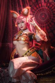 [Zdjęcie Cosplay] Anime Blogger Teppanyaki Ghost Dance w - Tamamo Mae Myth