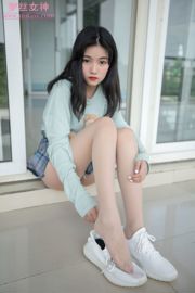 [Dream Silk Goddess MSLASS] Sepatu dan stoking putih kecil yang renyah dan tenang