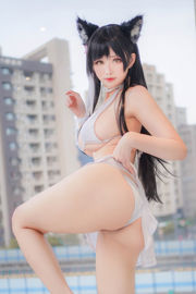 [Zdjęcie Cosplay] Coser Xuan-KaYa - strój kąpielowy Atago